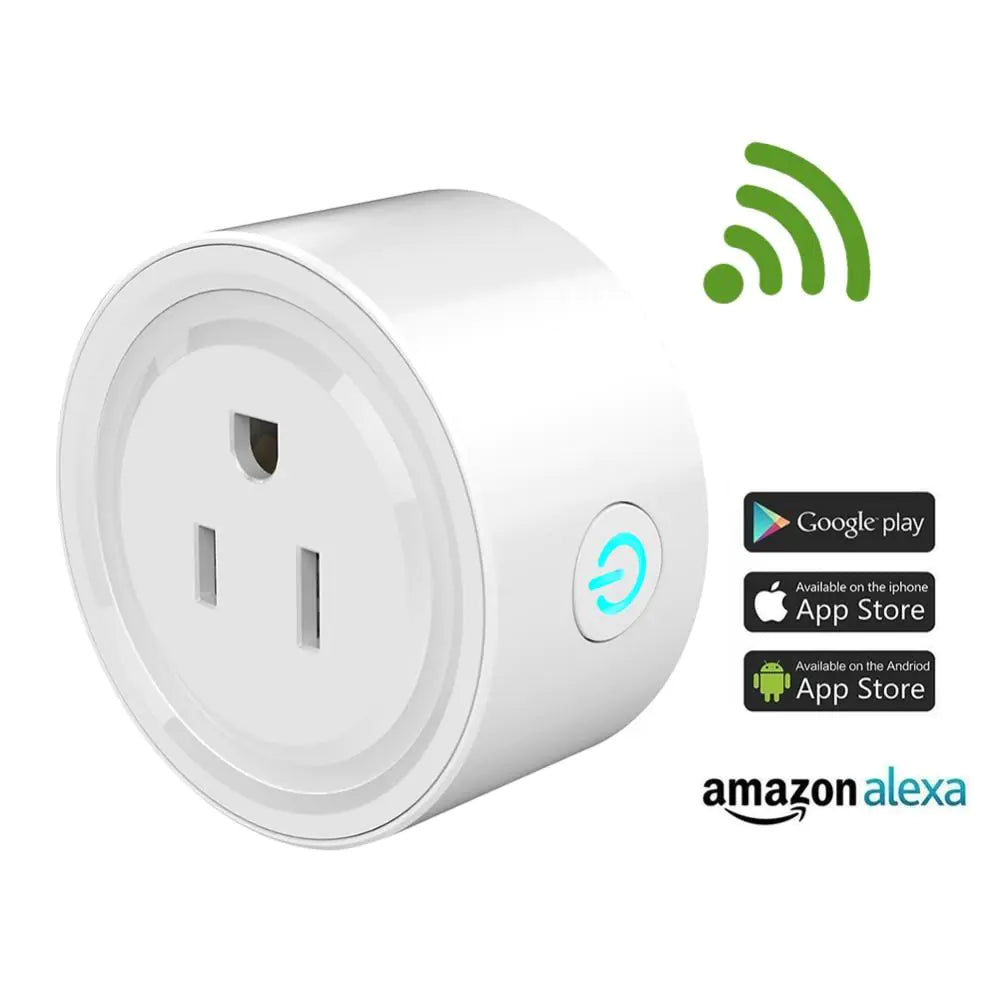 Smart WiFi Remote Control Plug – Voice-Activated Switch for Home Automation with Alexa & Google Assistant Smart WiFi Remote Control Plug – Voice-Activated Switch for Home Automation with Alexa & Google Assistant