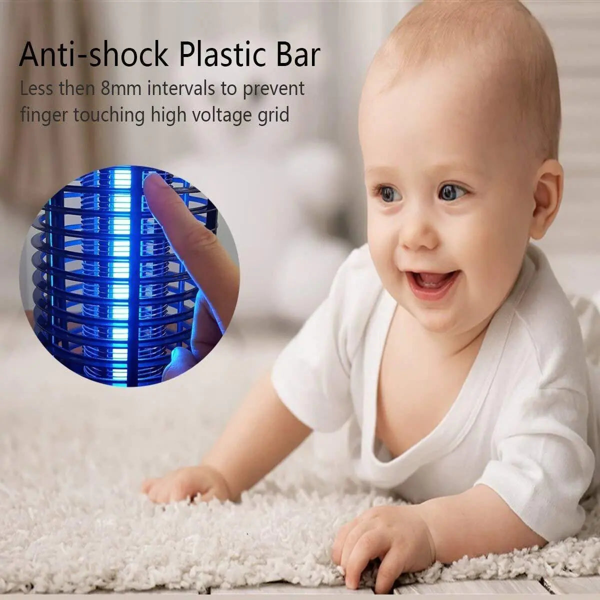 Electric Fly Gnat Killer Lamp Pests Fly Insect Trap Mosquito Bug Zapper 4,000V Electric Fly Gnat Killer Lamp Pests Fly Insect Trap Mosquito Bug Zapper 4,000V