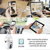 360° 1080P IP E27 Light Bulb Camera Wi-Fi IR Night Smart Home Wireless Security 360° 1080P IP E27 Light Bulb Camera Wi-Fi IR Night Smart Home Wireless Security