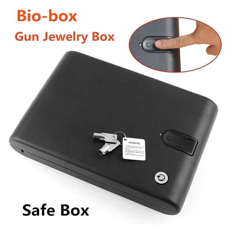Portable Mini Safe – Fingerprint Lock Security Box for Jewelry, Firearms, and Valuables Portable Mini Safe – Fingerprint Lock Security Box for Jewelry, Firearms, and Valuables
