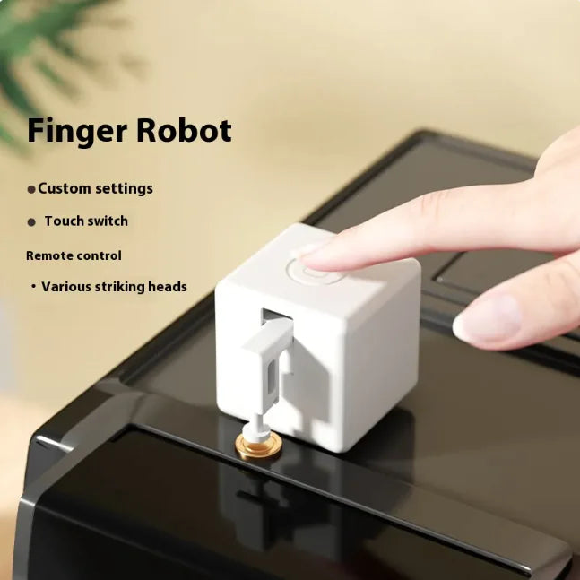 Wireless Fingerbot Switch – Smart Button Pusher for Bluetooth & Zigbee Wireless Fingerbot Switch – Smart Button Pusher for Bluetooth & Zigbee