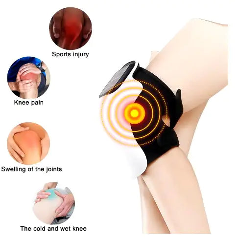 Electric Infrared Knee Massager – Vibration Therapy for Joint Pain Relief and Recovery Electric Infrared Knee Massager – Vibration Therapy for Joint Pain Relief and Recovery