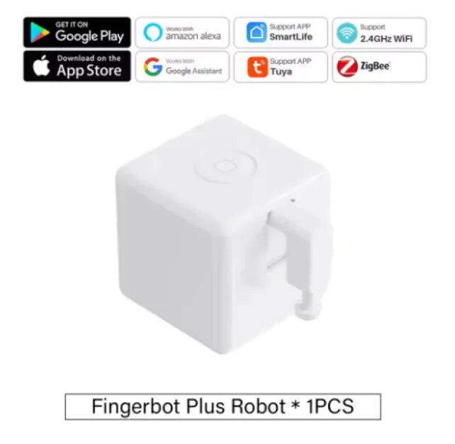 Wireless Fingerbot Switch – Smart Button Pusher for Bluetooth & Zigbee Wireless Fingerbot Switch – Smart Button Pusher for Bluetooth & Zigbee