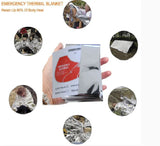 Travel Outdoor Survival Kit – 18-in-1 Multifunctional Emergency Gear with First Aid Tools for Camping, Hiking & Car Safety