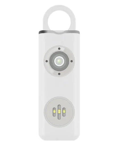 Personal Safety Keychain Alarm with SOS LED Light – Compact Emergency Alert Device for Women and Seniors