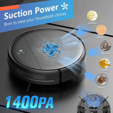 Smart Cleaning Robot – 3-in-1 Sweeping, Mopping & Vacuuming with Remote Control