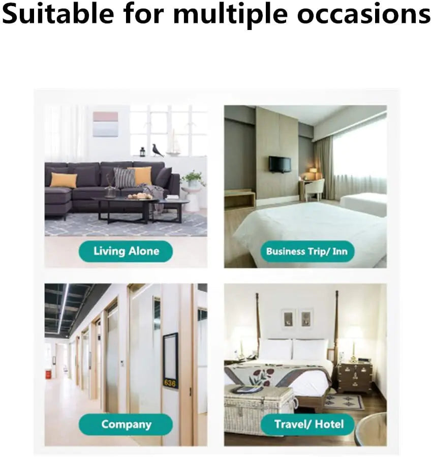 Smart Home Door Alert Security System – Wireless Entry Sensor with Instant Notifications & Easy Installation