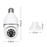 360° 1080P IP E27 Light Bulb Camera Wi-Fi IR Night Smart Home Wireless Security