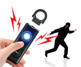 Personal Safety Keychain Alarm with SOS LED Light – Compact Emergency Alert Device for Women and Seniors