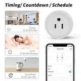 Tuya WiFi Zigbee Smart Plug – Remote Voice Control, Energy Monitoring, and Timer Function