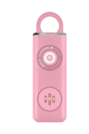 Personal Safety Keychain Alarm with SOS LED Light – Compact Emergency Alert Device for Women and Seniors