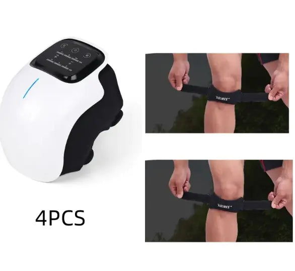 Electric Infrared Knee Massager – Vibration Therapy for Joint Pain Relief and Recovery
