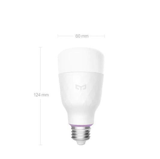 Smart WiFi LED Light Bulb – Color Changing Dimmable Bulb with Remote App Control and E27 Base