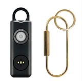 Personal Safety Keychain Alarm with SOS LED Light – Compact Emergency Alert Device for Women and Seniors