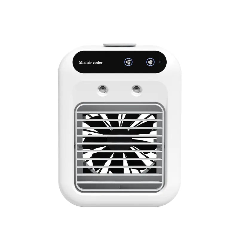 Portable Mini Air Conditioner – USB Cooling Fan with Humidifier Mist for Personal Use