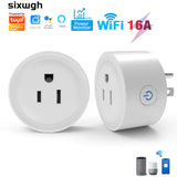 Tuya WiFi Zigbee Smart Plug – Remote Voice Control, Energy Monitoring, and Timer Function