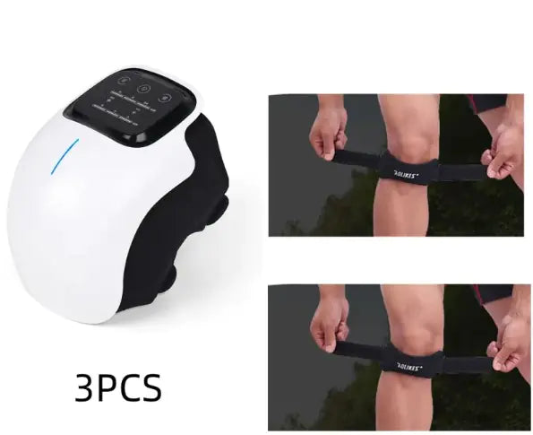 Electric Infrared Knee Massager – Vibration Therapy for Joint Pain Relief and Recovery
