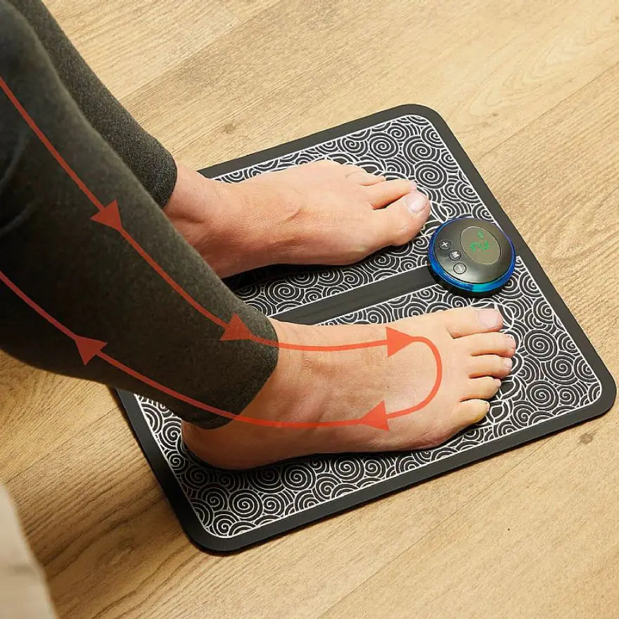 Portable Electric Foot Massager Pad