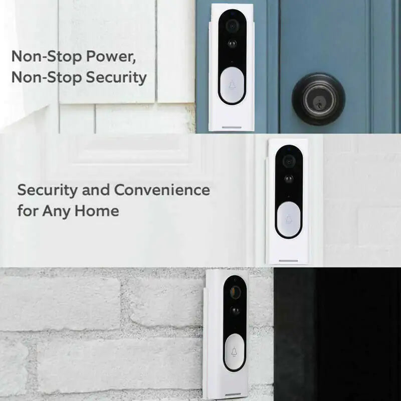 WiFi Ring Doorbell – 1080P HD Wireless Security Camera with Chime and Night Vision