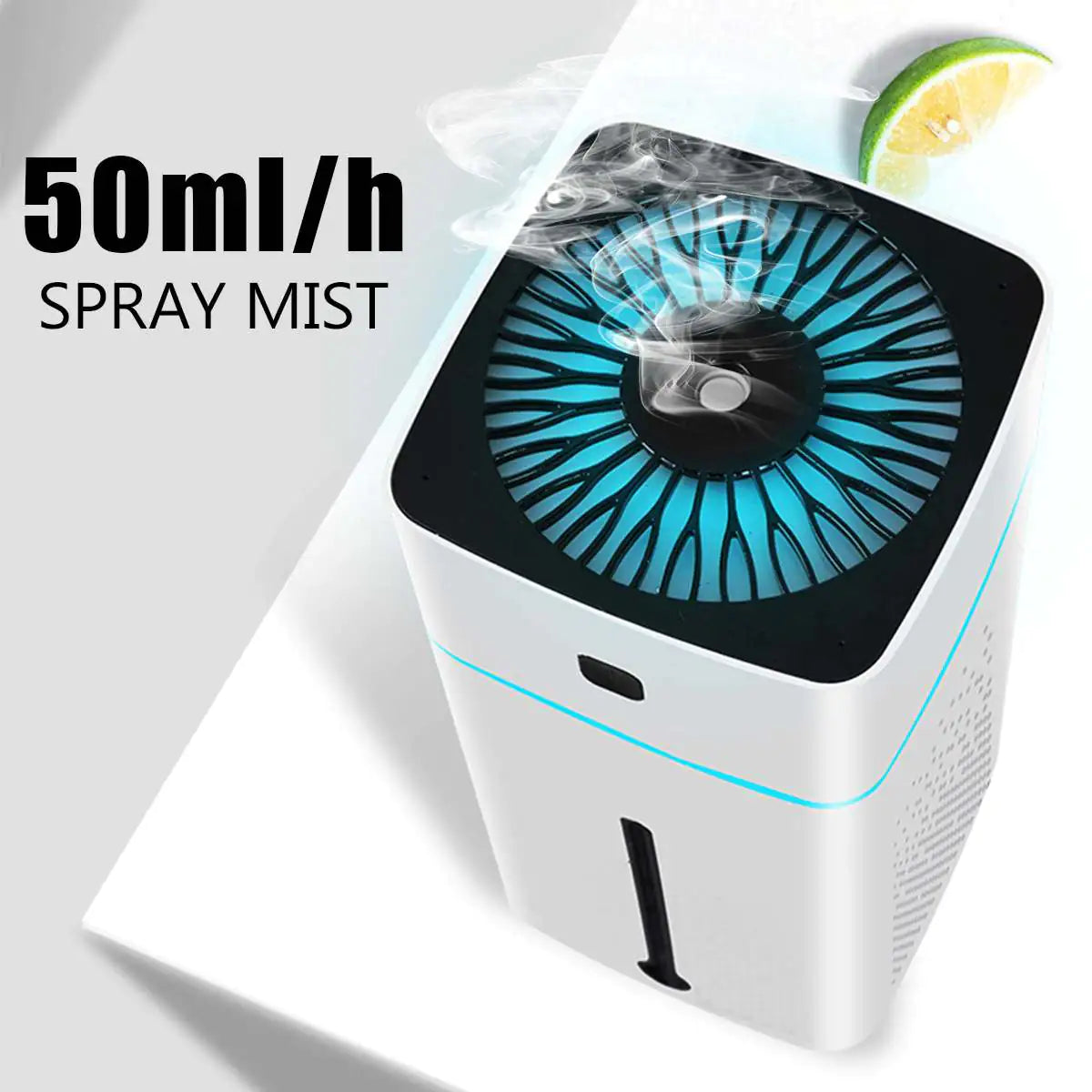Home Mini Humidifier and Air Purifier – Quiet Ultrasonic Cool Mist for Bedrooms (1–2.5L Tank)